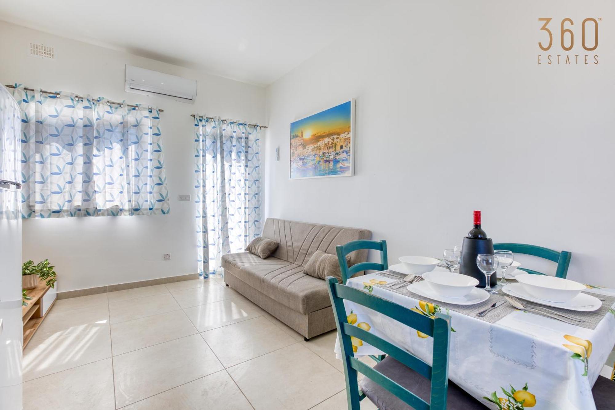 Appartement Beautiful 2br Penthouse With Private Terrace & Bbq By 360 Estates San Pawl il-Baħar